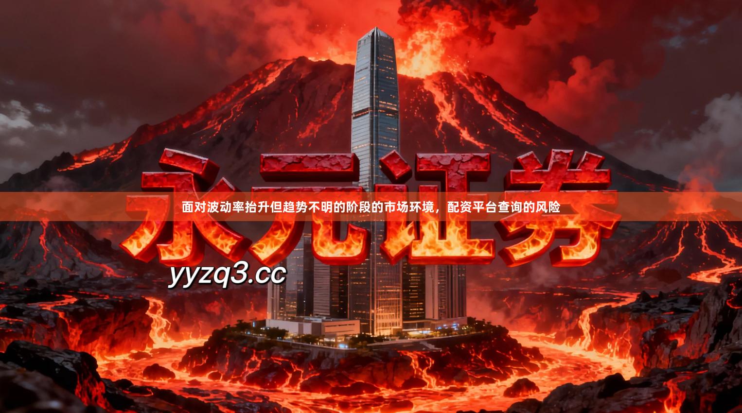 面对波动率抬升但趋势不明的阶段的市场环境,配资平台查询的风险